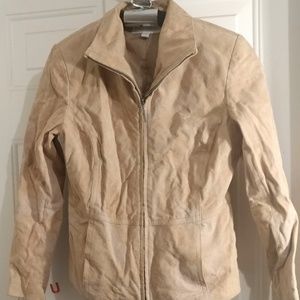 Boston Harbour Tan Genuine Leather Jacket Small